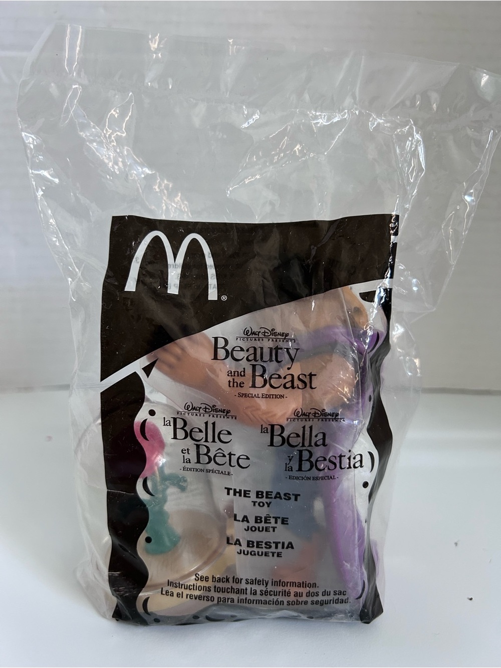 McDonald's Disney Beauty & the Beast toy 2002